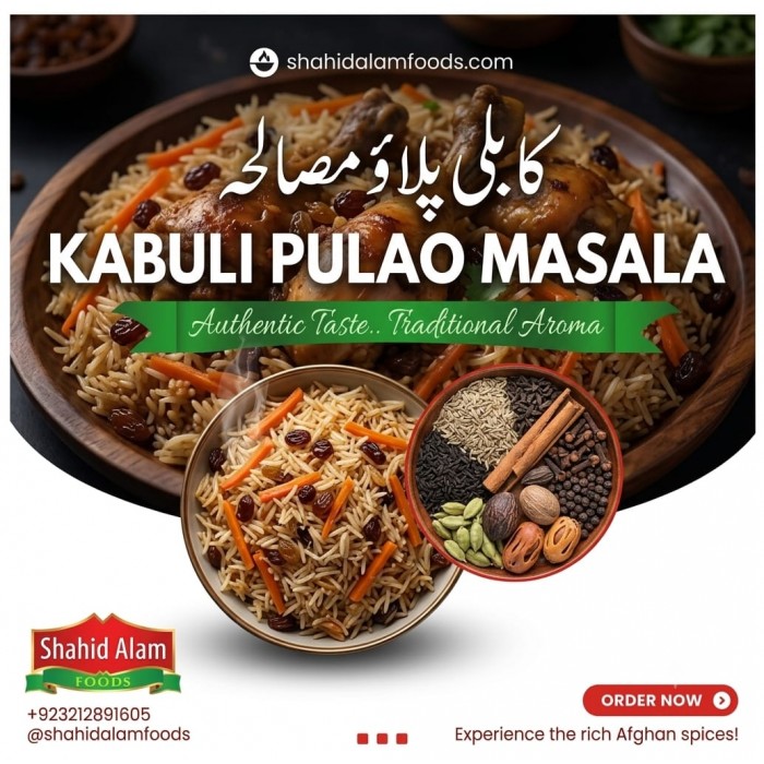 kabuli pulao masala